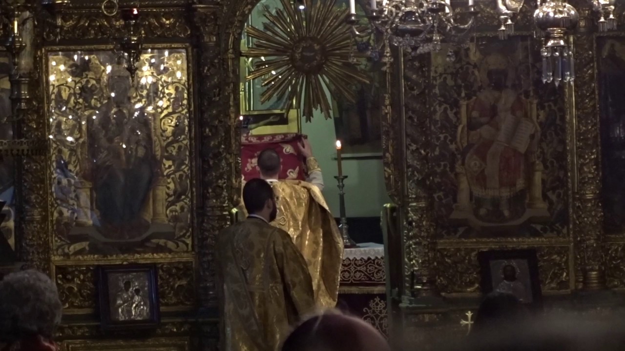 The Divine Liturgy at the Patriarchal Church of St  George in Istanbul (2017-02-05)