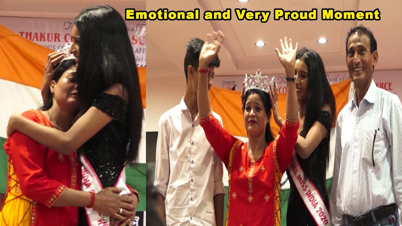 Miss India Manya Singh Emotional & Very Proud Moment With Her Parents It’s Will Make Your Heart Full