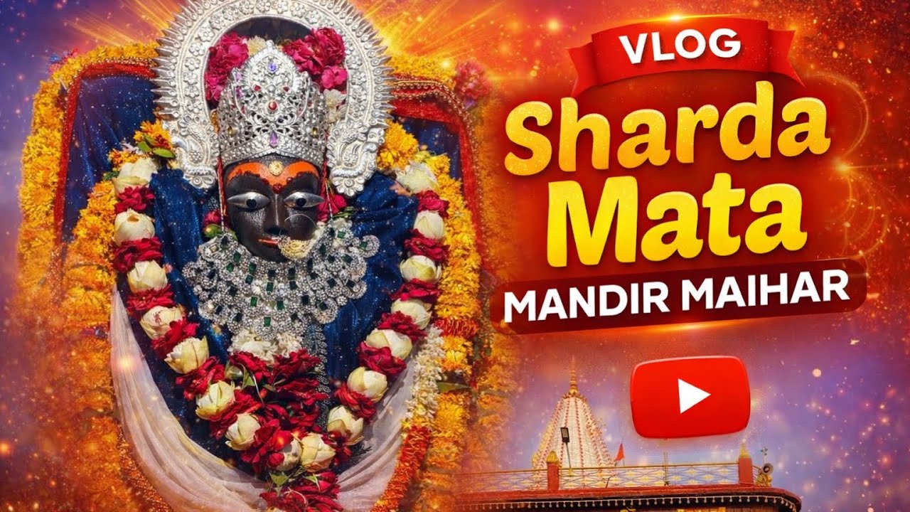 Sharda Devi Mandir 🛕 Maihar #maihar #maiharmata #maihardevitample #dailyvlog @rohiitpatel 