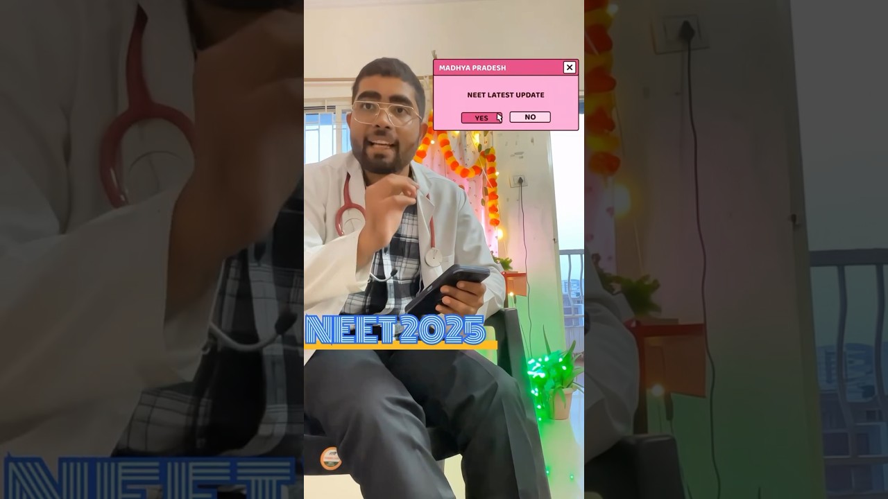 Latest update on mp neet counselling 2025✅ #neet2025 #dme #shorts #ytshorts #mbbsadmission #mbbs