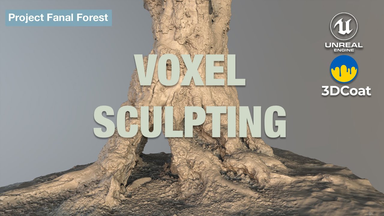 Voxel Sculpting in 3DCoat – Refining Your Photogrammetry Scan