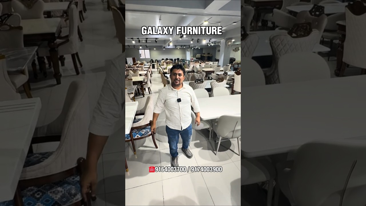 100+ Dining Table Designs in Stock at Galaxy Furniture! 🍽️🪑