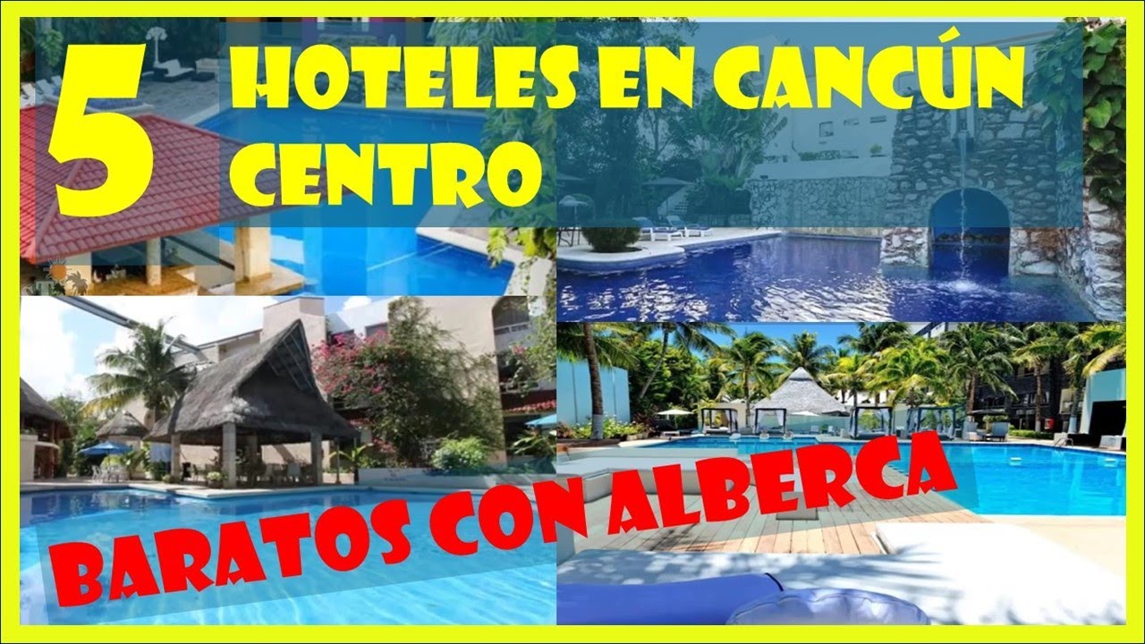 🔴 Hoteles en cancun CENTRO baratos y bonitos - HOTELES ECONOMICOS EN CANCUN 2024 #cancun #cancuners