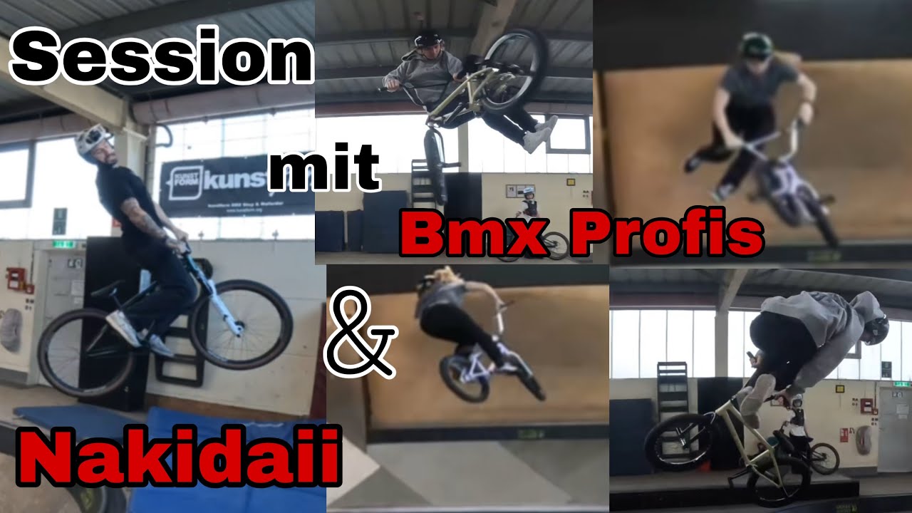 Erste GoPro? || Session mit Bmx Profis und Nakidaii