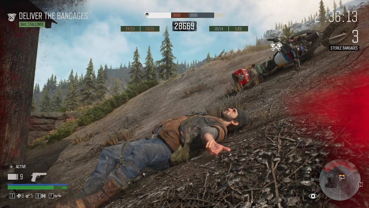 Days Gone PC - Drifters Run Challenge Gold