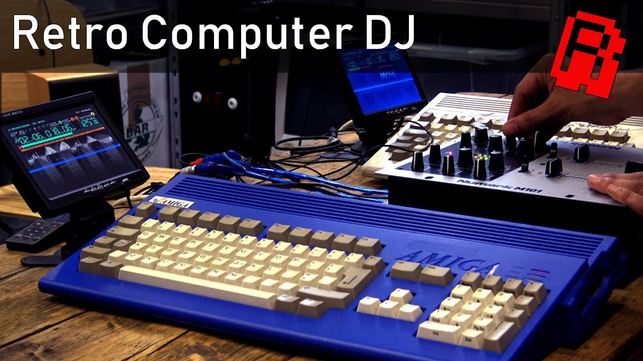Commodore Amiga DJ Setup | 