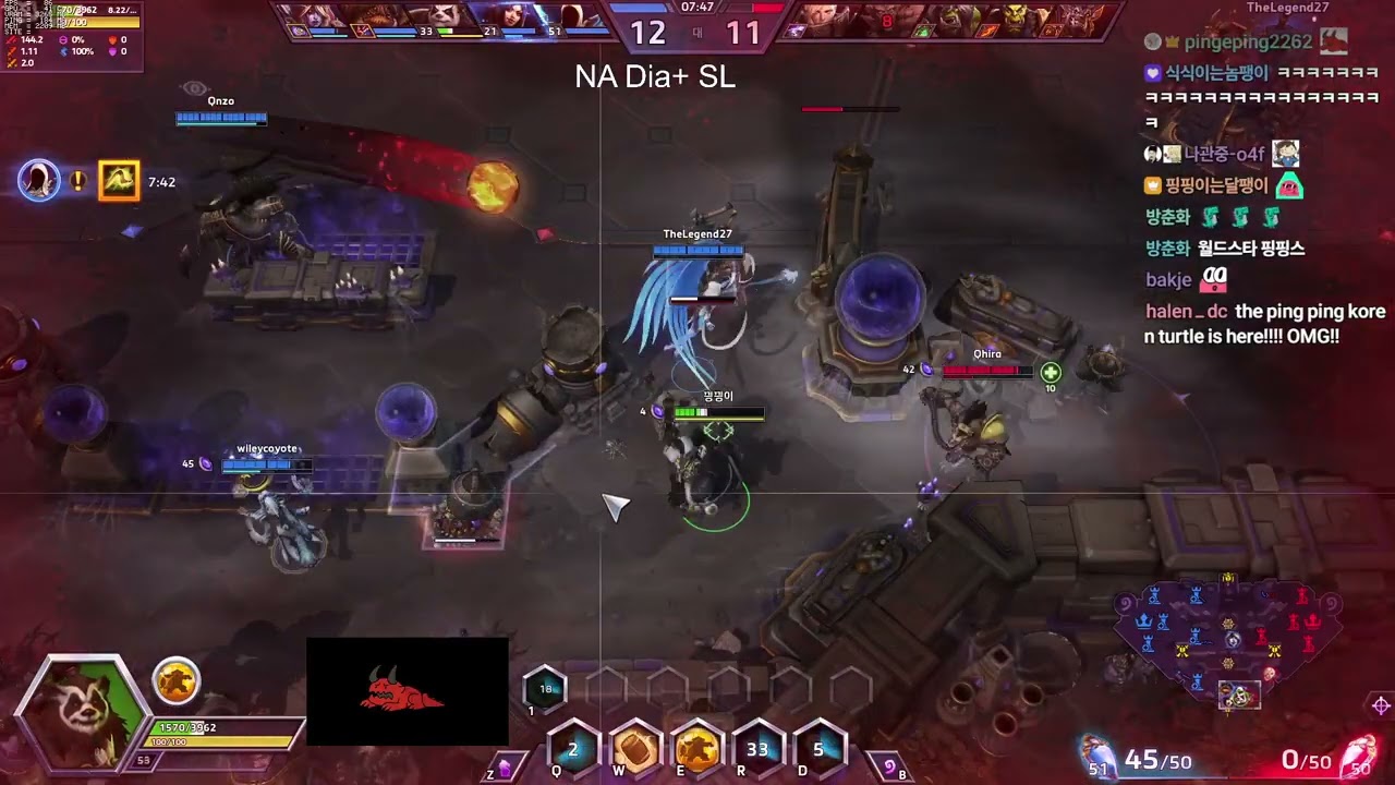 데굴데굴 메인탱 첸 - NA Storm League