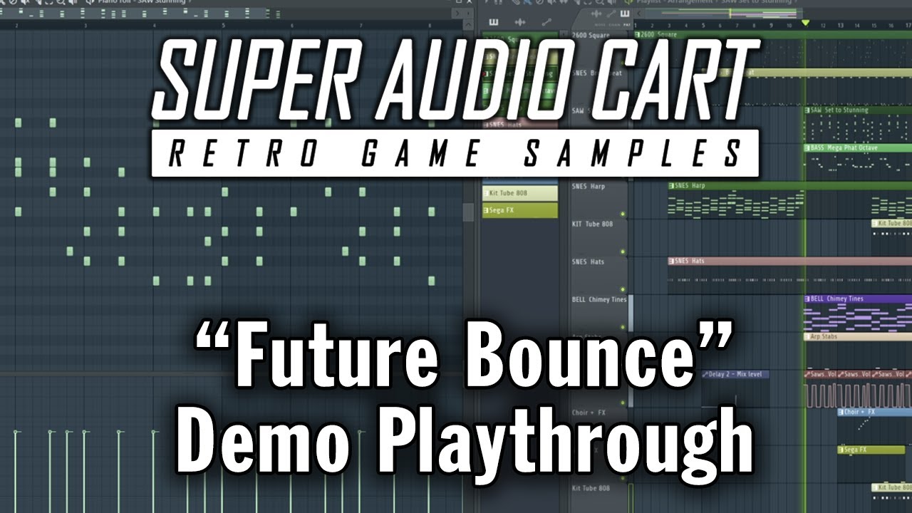 Super Audio Cart - Future Bounce (Demo Playthrough)