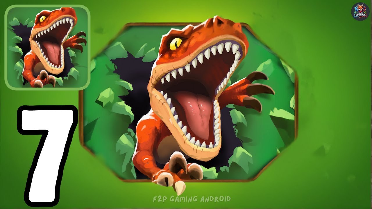 Raptor Evolution - Gameplay Walkthrough Part 7 Eliminate Farm Boss (Android, iOS)