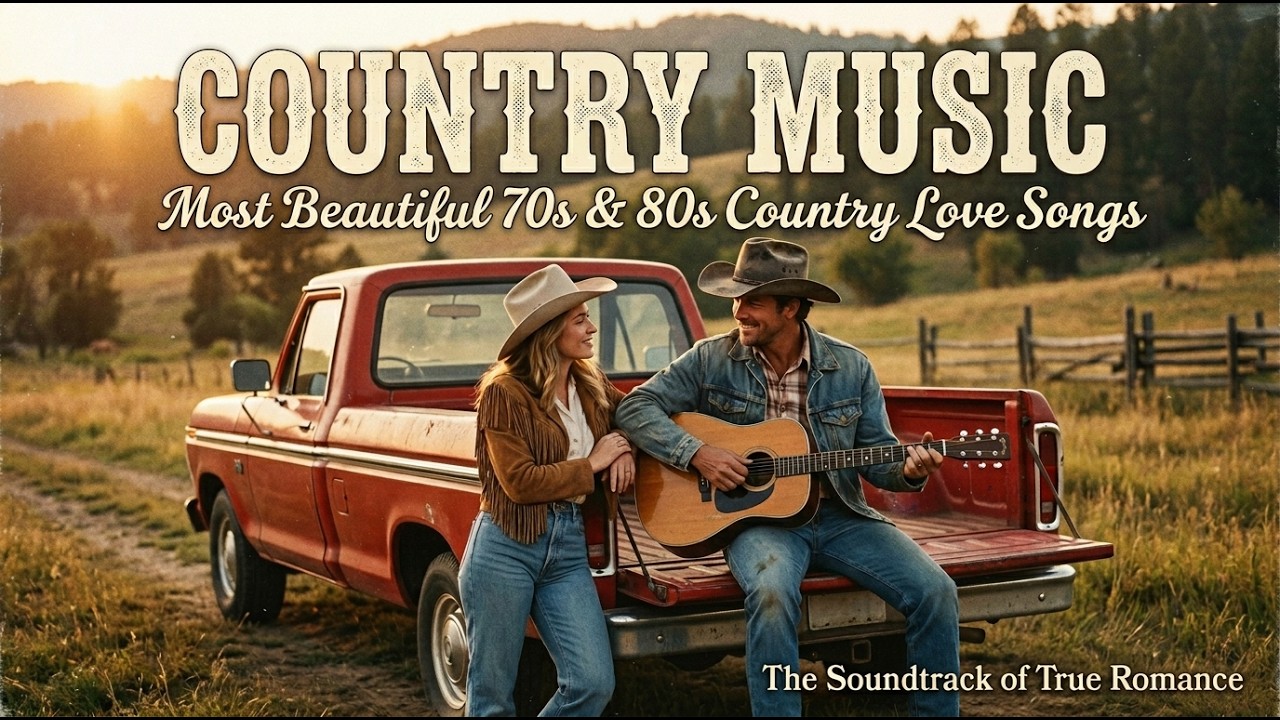 Most Beautiful 70s & 80s Country Love Songs 💛 The Soundtrack of True Romance