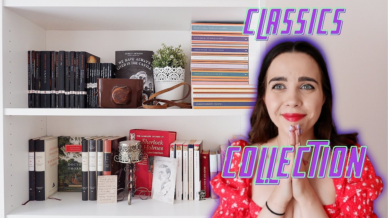 my classics collection 📚 | bookshelf tour