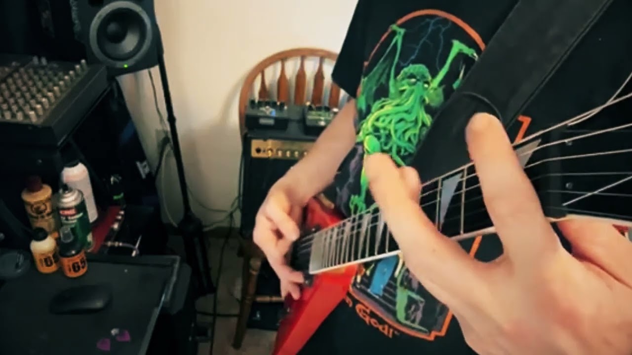 Narcotic Wasteland - Alcoholic Religious Fanatics (Guitar Playthrough)