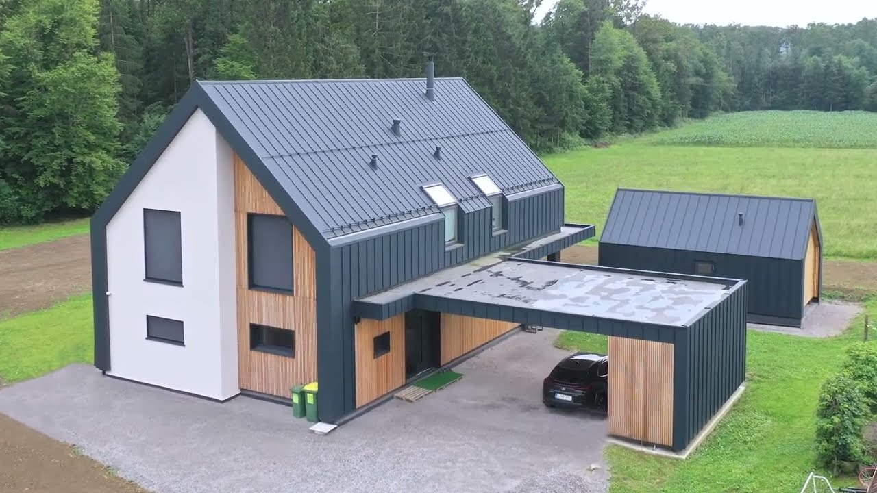 KONTIMA | Gradnja lesene stanovanjske montažne hiše | Šentrupert