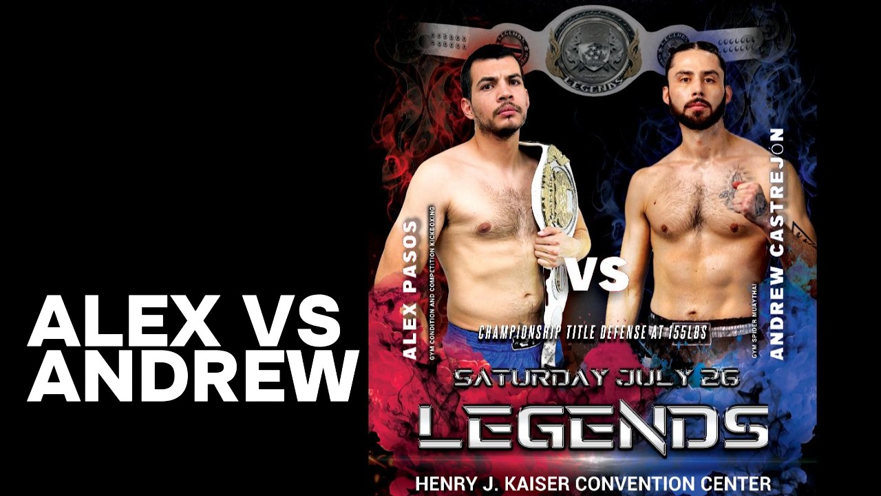Alex Pasos VS Andrew Castrejón