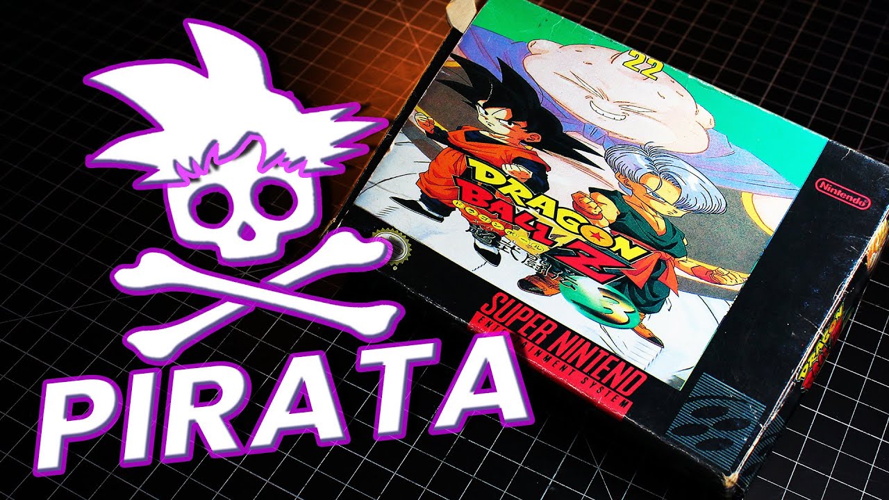 Juego PIRATA de Dragon Ball Z - Cartuchos COPIAS de los 90´s | elrafias