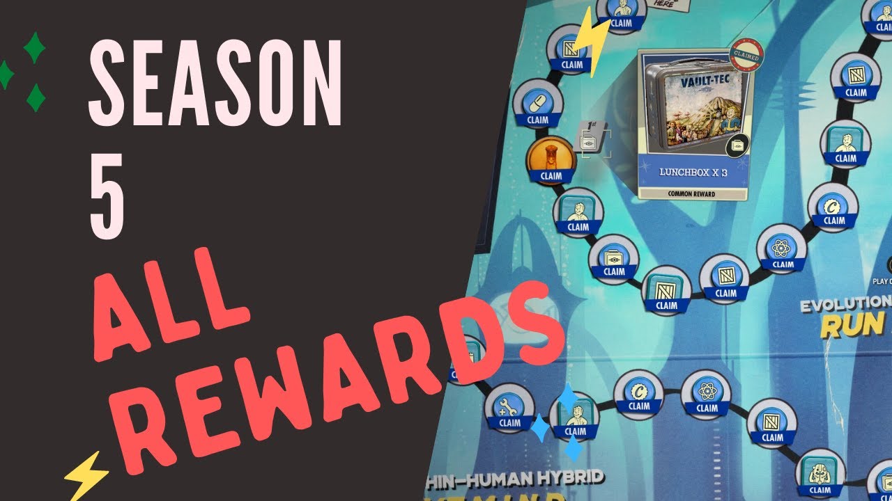 Fallout 76 | ALL Season 5 Scoreboard Rewards