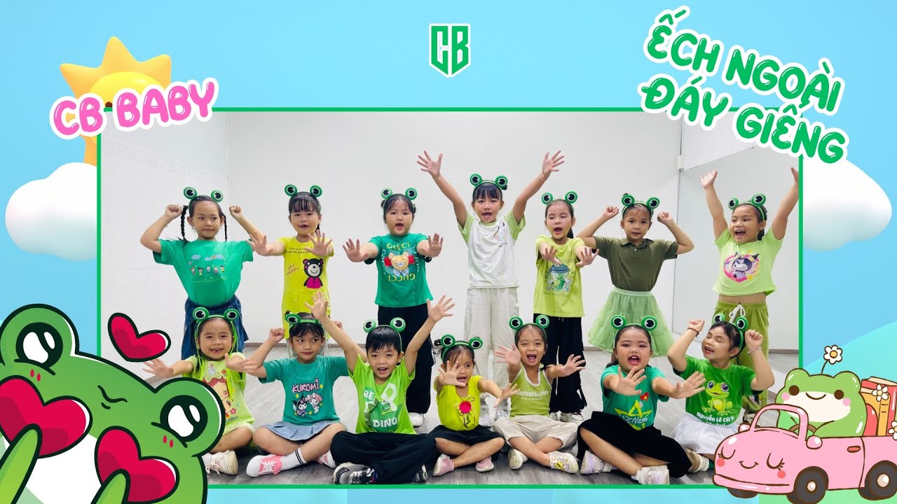 Ếch ngoài đáy giếng - CB Baby // Version bé 6-7 tuổi ❤️🐸
