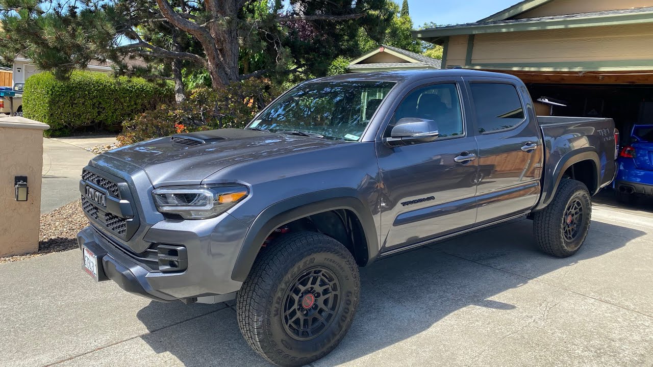 2022 Toyota Tacoma TRD PRO in magnetic gray metallic