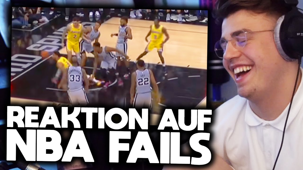 Papaplatte reagiert auf die heftigsten NBA Fails! 😅