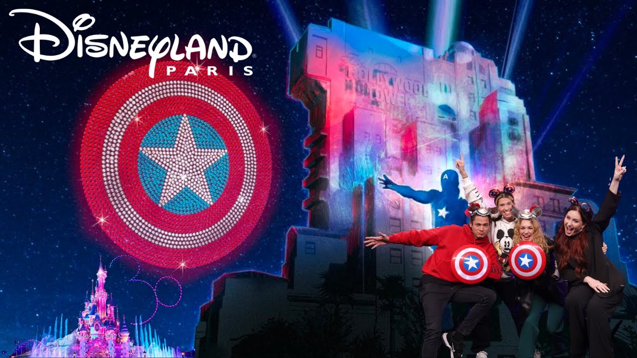 DISNEYLAND PARIS VLOG #2| Dance Challenge & Première van de Marvel Droneshow!