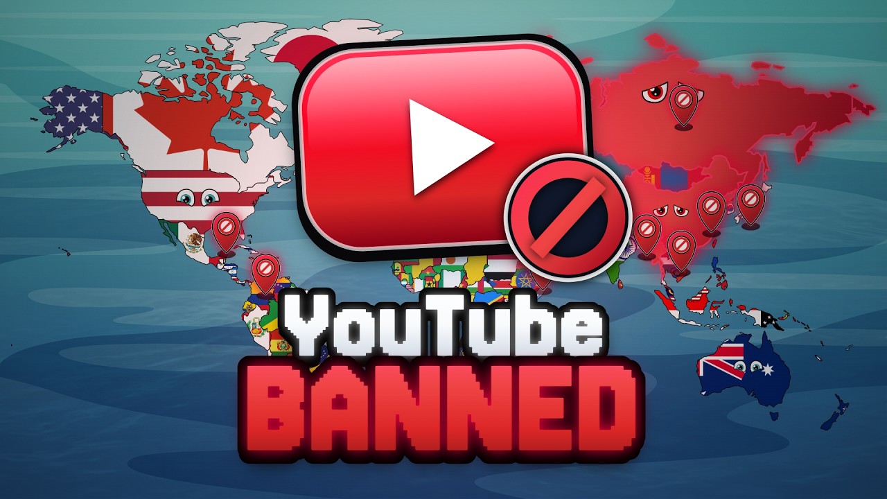 Where in the World is YouTube BANNED? (2026 Map) 🔒🚫