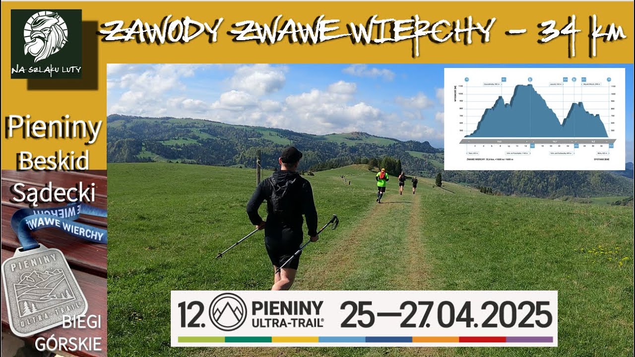 ŻWAWE WIERCHY 2025 - "Pieniny Ultra-Trail"- relacja z biegu. 
