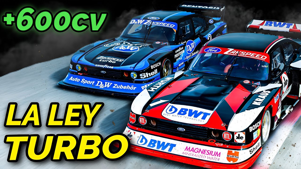 FORD CAPRI ZAKSPEED: Cuando los TURBOS llegan al LÍMITE