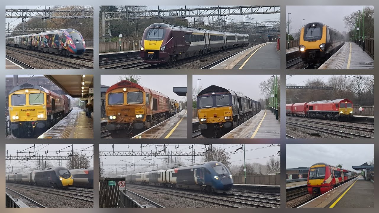 Wet Thursday Action At Tamworth (WCML/XCR) 15/01/26
