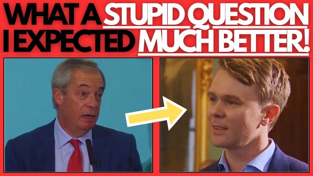 Nigel Farage DESTROYS WOKE Journalists With HUMOUR and RAGE