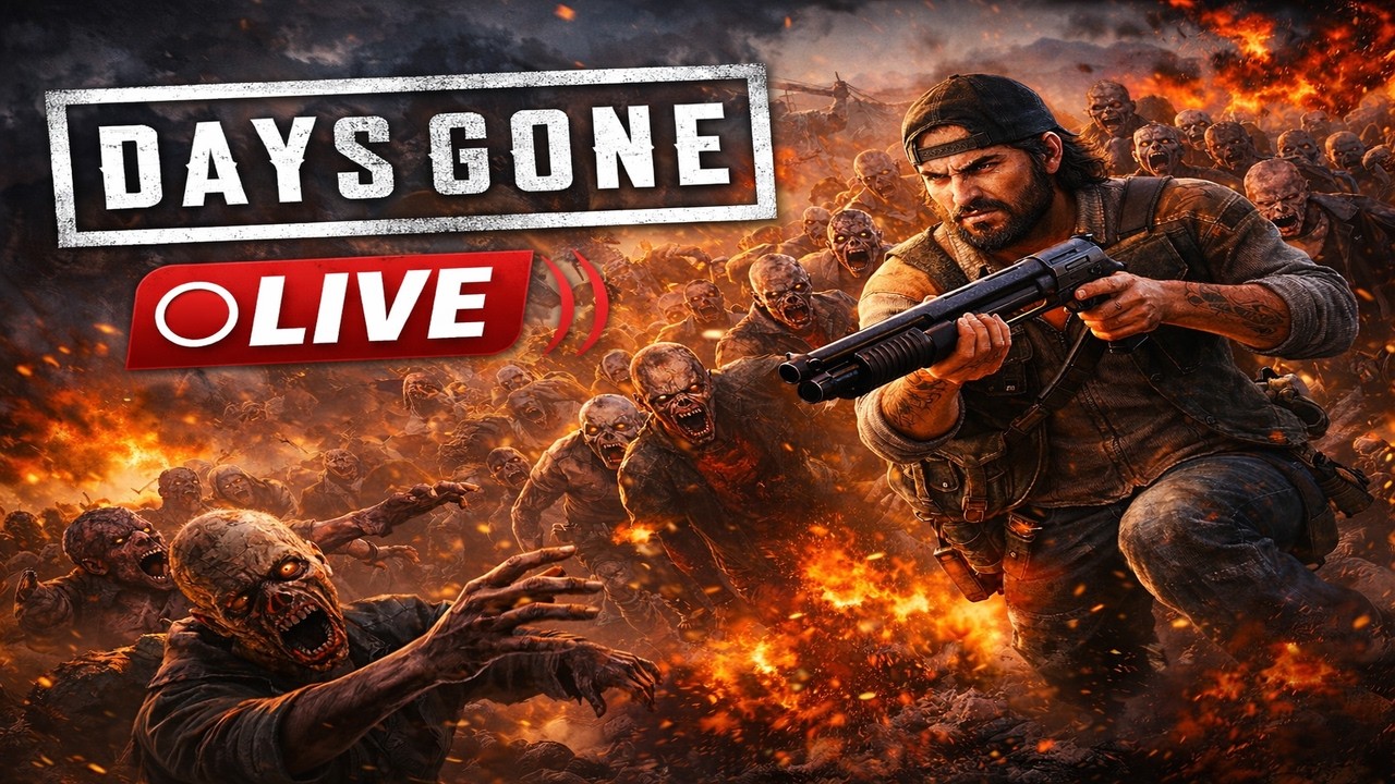 Days Gone LIVE 🔥 | Deacon Ki Survival Journey Begins | Hindi Gameplay