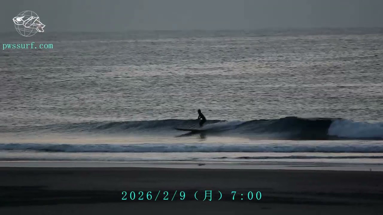 '26/2/9（月）お倉ヶ浜波情報