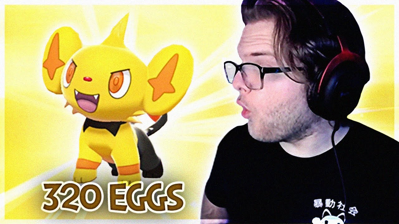 Live Shiny Shinx After 320 Eggs! | Shiny Reaction #10