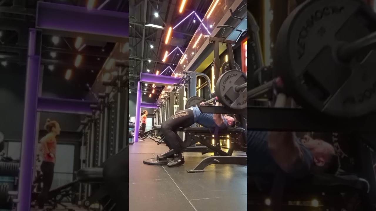 bench press with bands (16-39kg) 90-100-105kg, bw 84kg