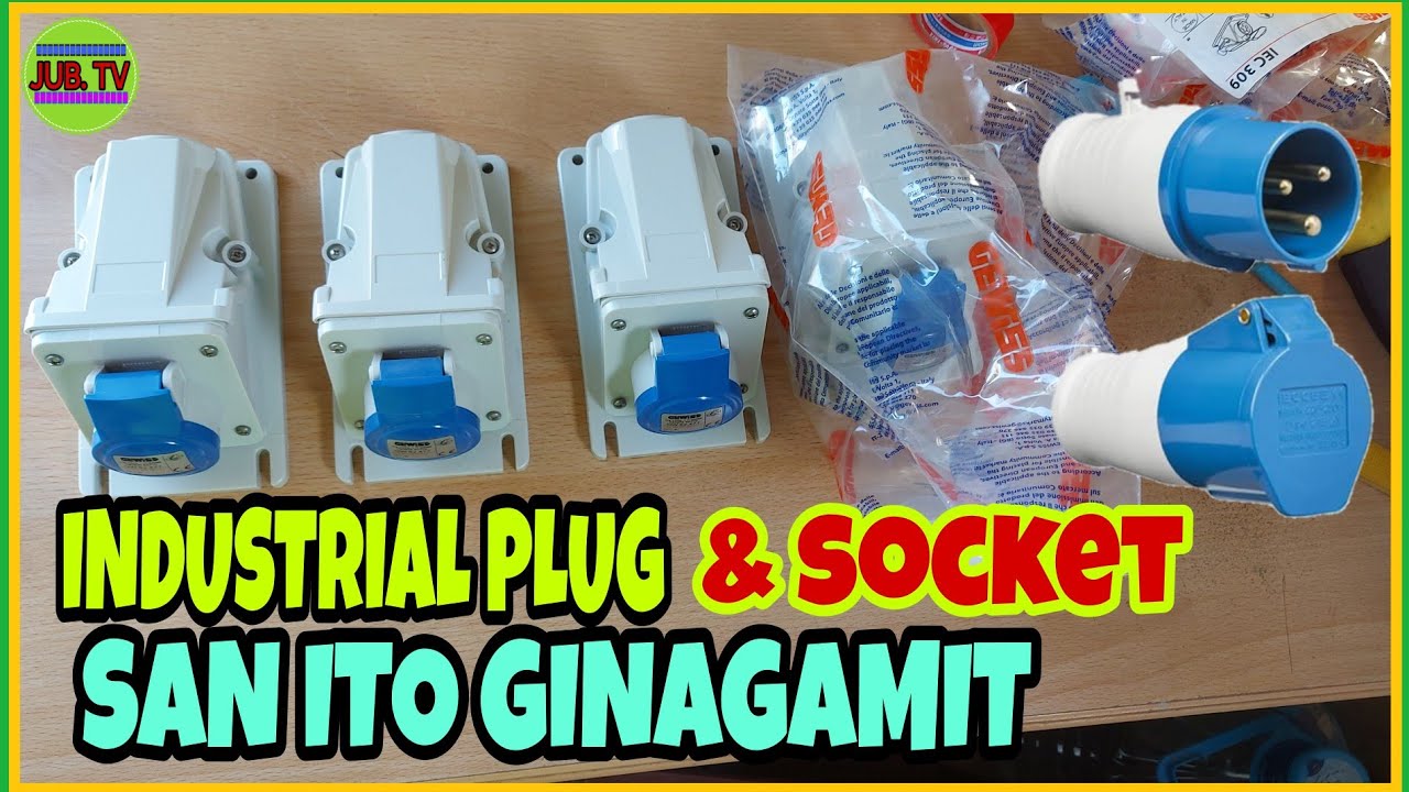 SAN GINAGAMIT ANG INDUSTRIAL SOCKET AT INDUSTRIAL PLUG.