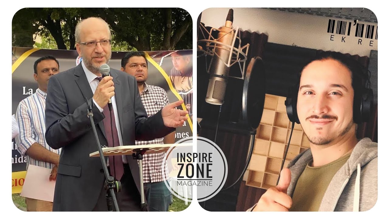 Turkish composer Turgay Evren with his music team on Inspire Zone Magazine.