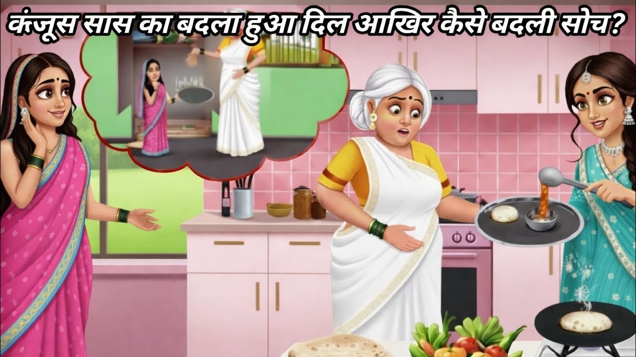 “कंजूस सास ने जो किया, उसे देखकर सब हैरान रह गए | आखिर ऐसा क्या हुआ?”saas bahu studio moral story,