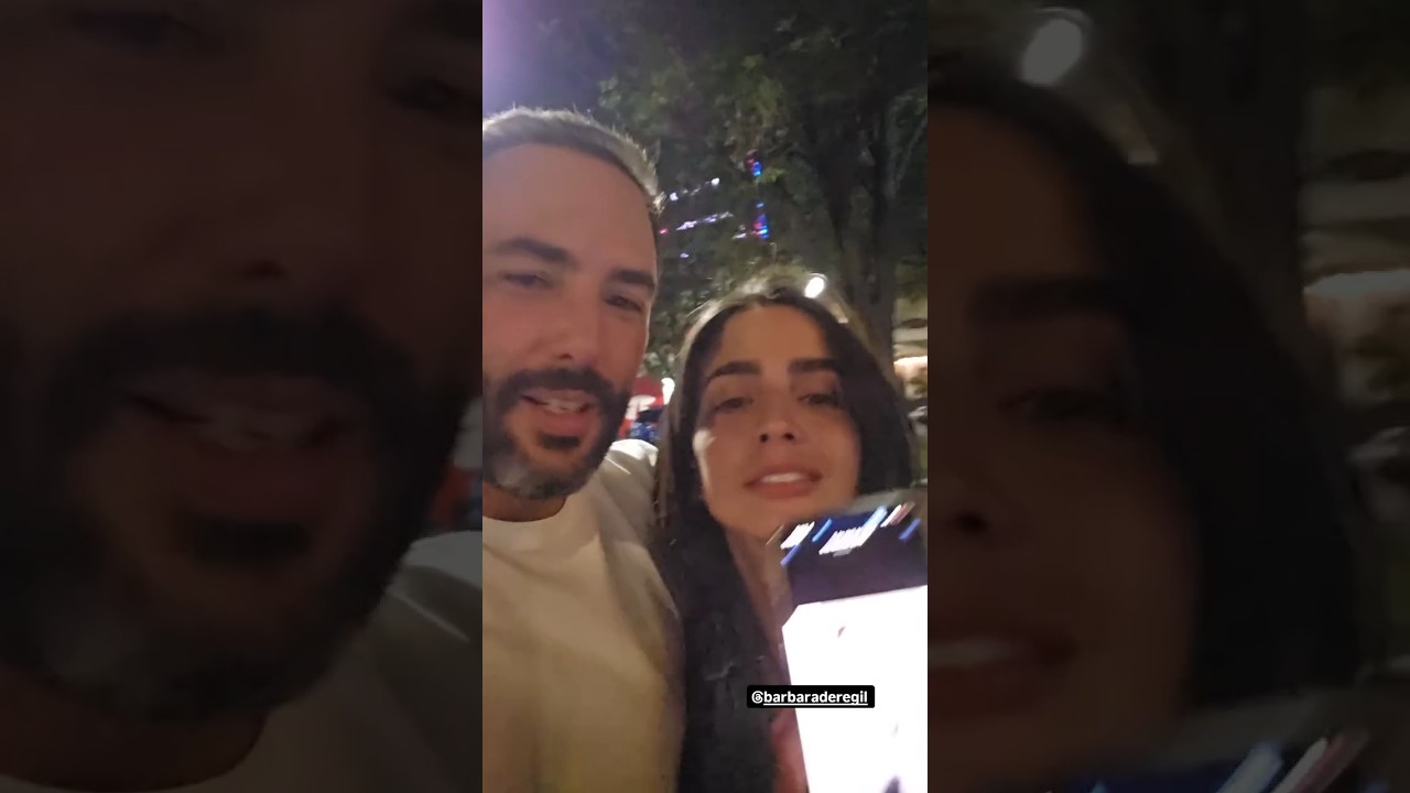 Barbara de Regil y Sebasti&aacute;n Martinez se reunen