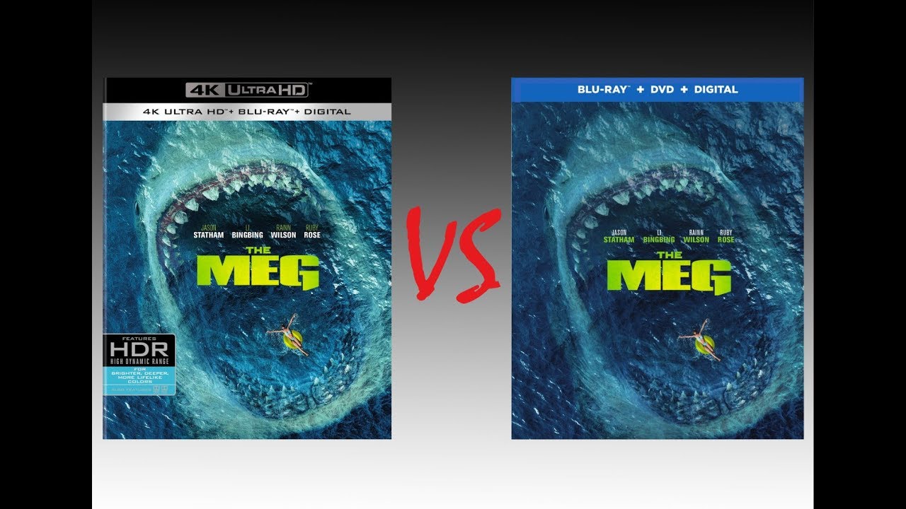 ▶ Comparison of The Meg 4K Dolby Vision vs The Meg Blu-Ray Edition