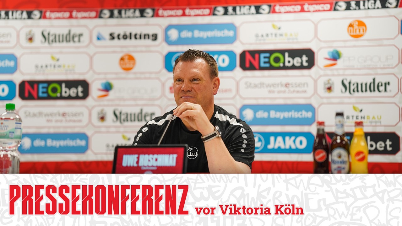 Pressekonferenz vor FC Viktoria K&ouml;ln | 30. Spieltag | #immeRWEiter #nurderrwe