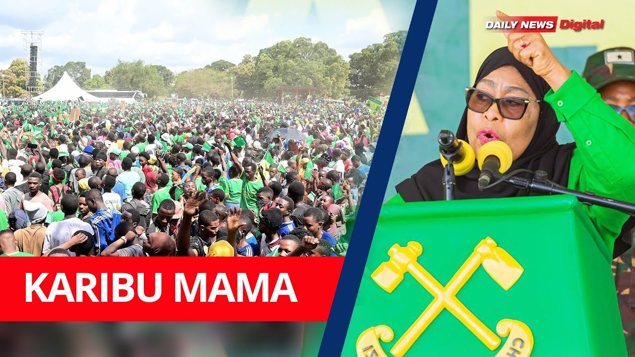 🔴LIVE: MGOMBEA URAIS CCM, DK. SAMIA AKIWA KATIKA KAMPENI - MOSHI