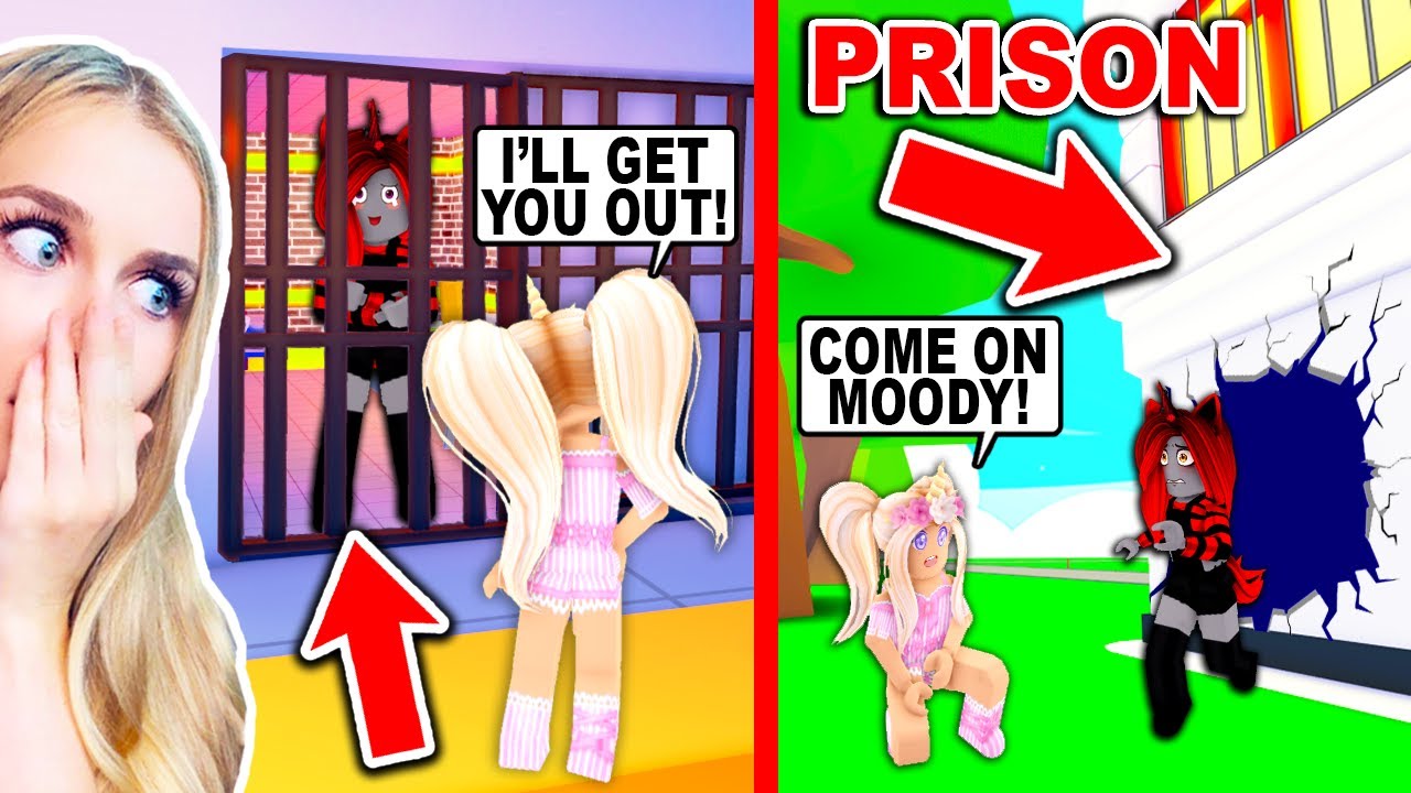 I Went UNDERCOVER And HELPED Moody ESCAPE PRISON In Adopt Me! (Roblox)