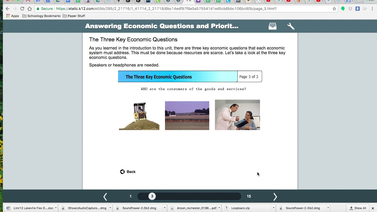 The Three Key Economic Questions