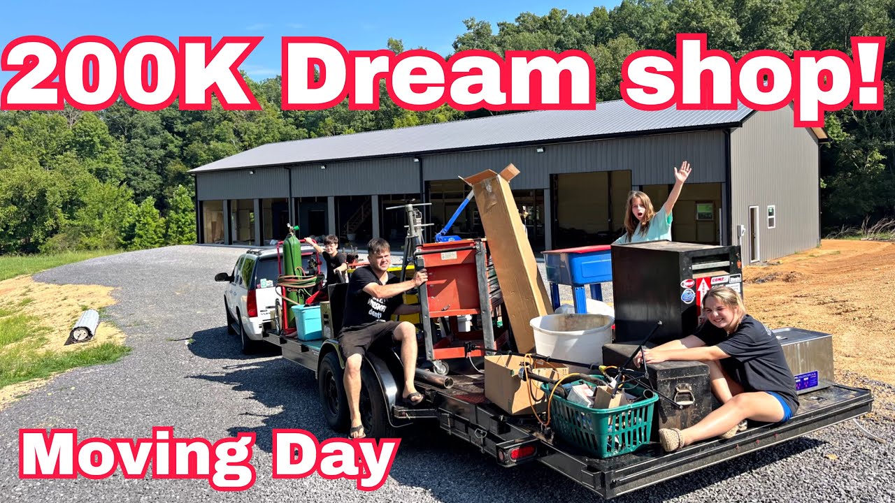 This Is Going To Be Awesome! Moving In To Our New Shop!
