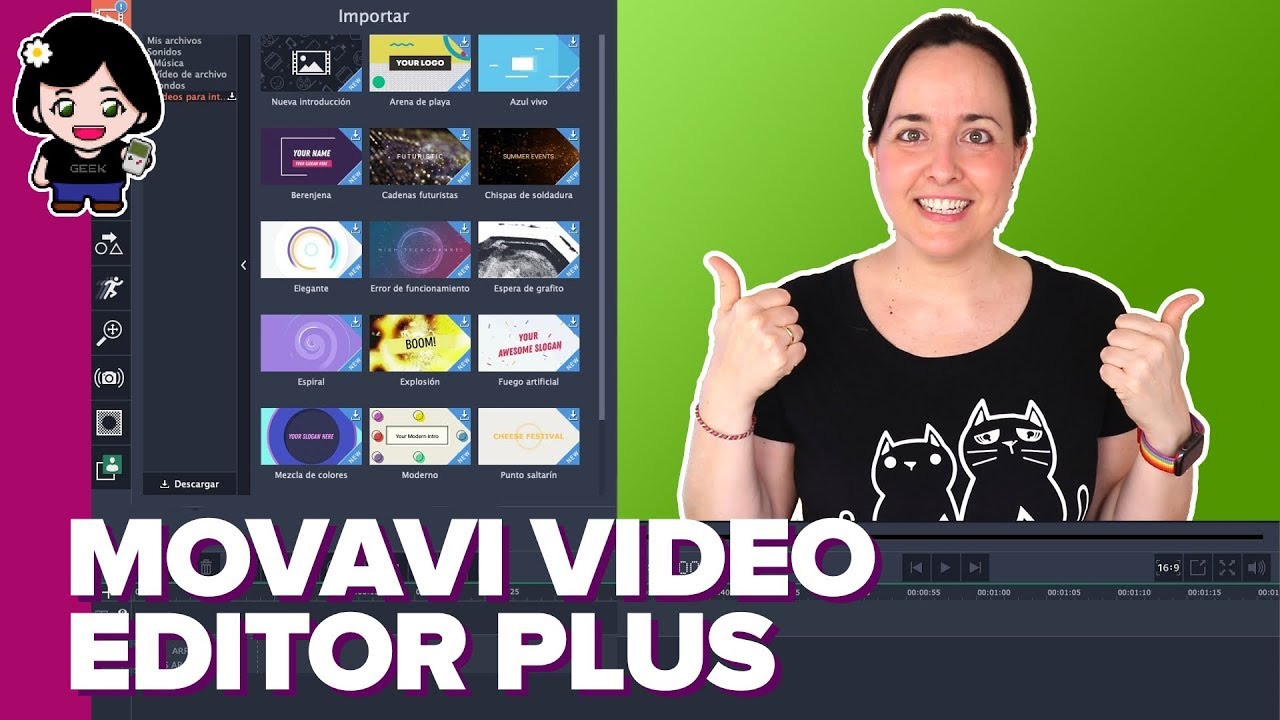 Crea vídeos espectaculares con Movavi Video Editor Plus | ChicaGeek