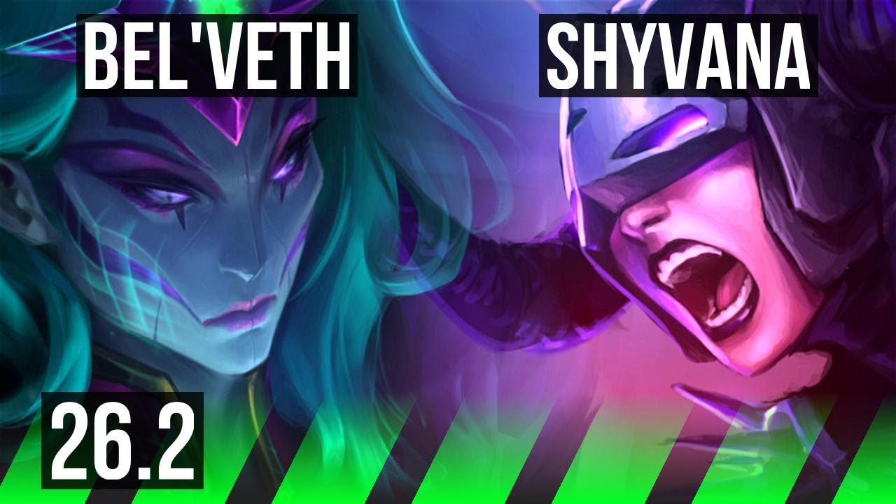 BEL'VETH vs SHYVANA (JGL) | Good KDA: 10/1/8 | EUW Master | 26.2