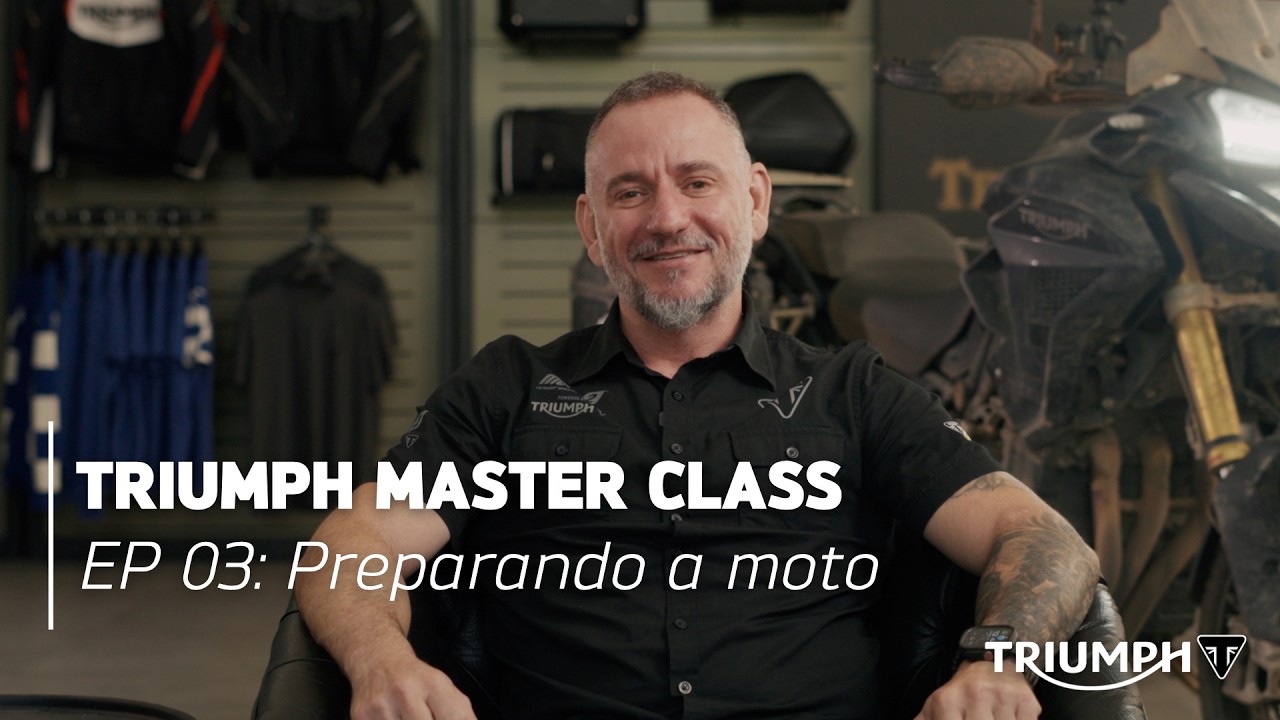 Triumph Master Class Ep.03: como deixar sua moto pronta antes de uma viagem