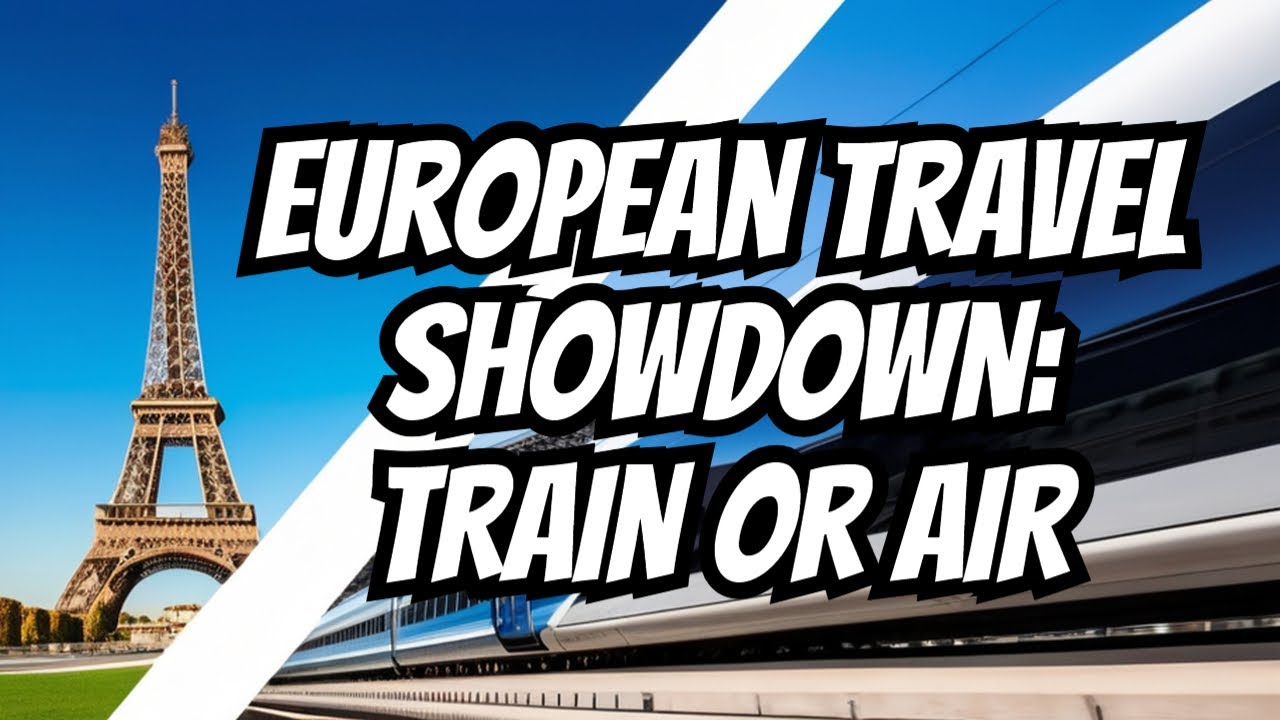 Train or Airplane? Best Way to Travel in Europe | Eurail Interrail Pass Tips 2024