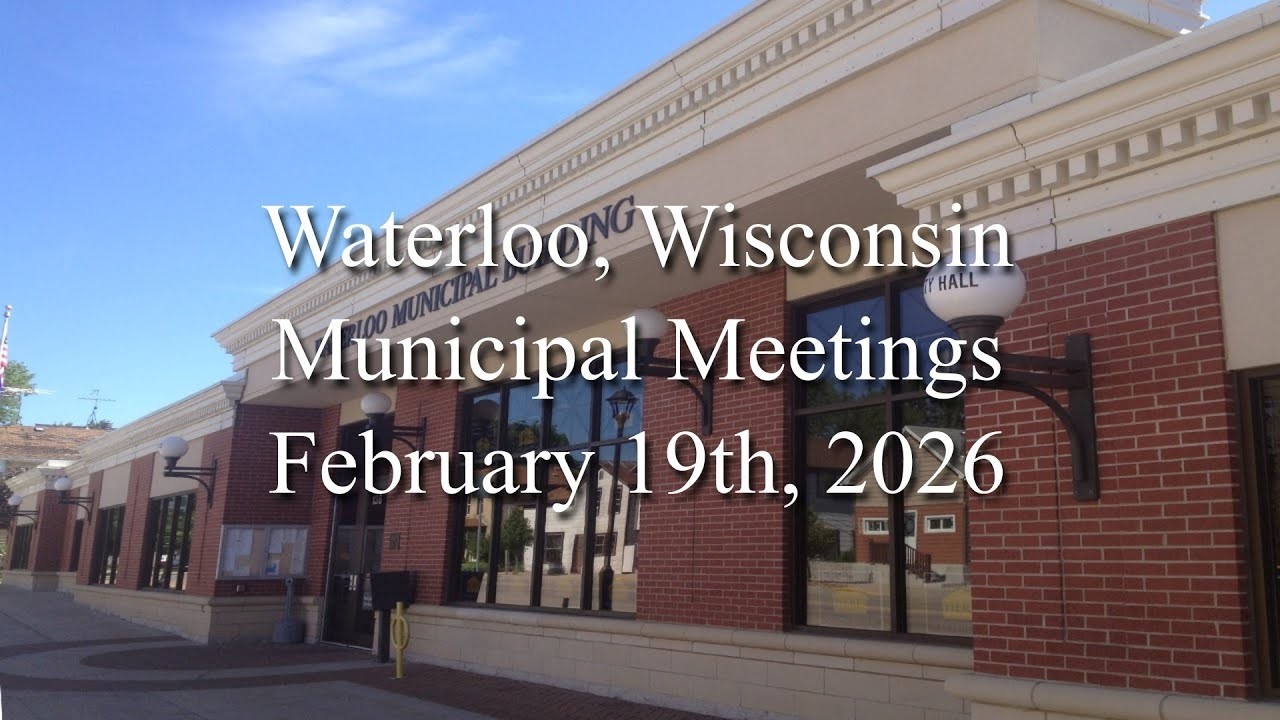 Municipal Meetings for February 19th, 2026