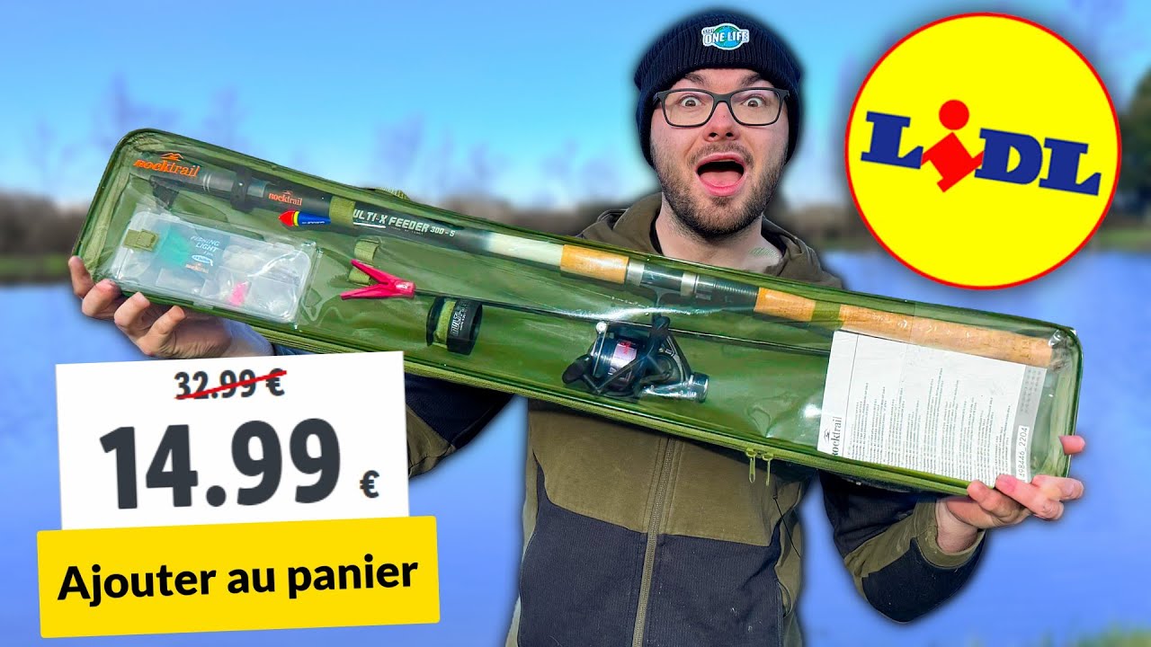 I'm testing a &euro;14.99 Lidl fishing rod! (Trout season opens in 2024)
