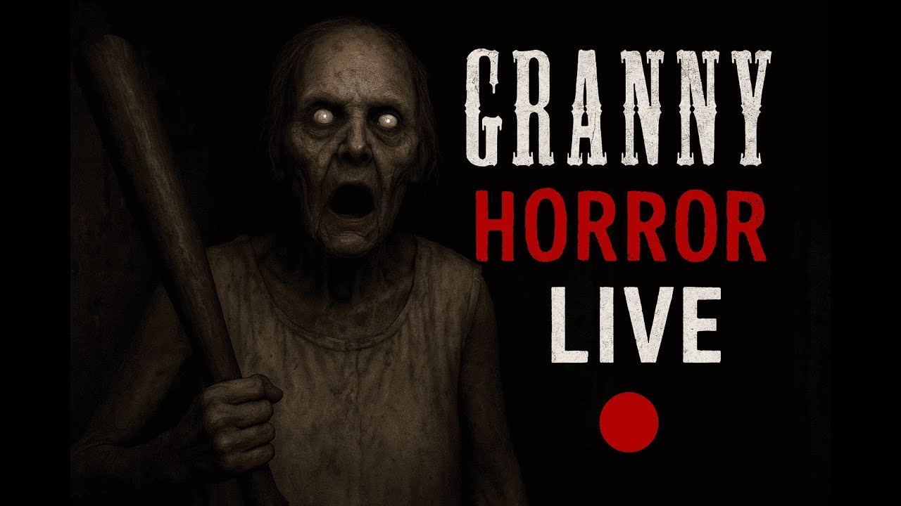 Granny Horror Escape Live 😱 | Can I Survive the Night? | Terrifying Horror Game Experience 👻 